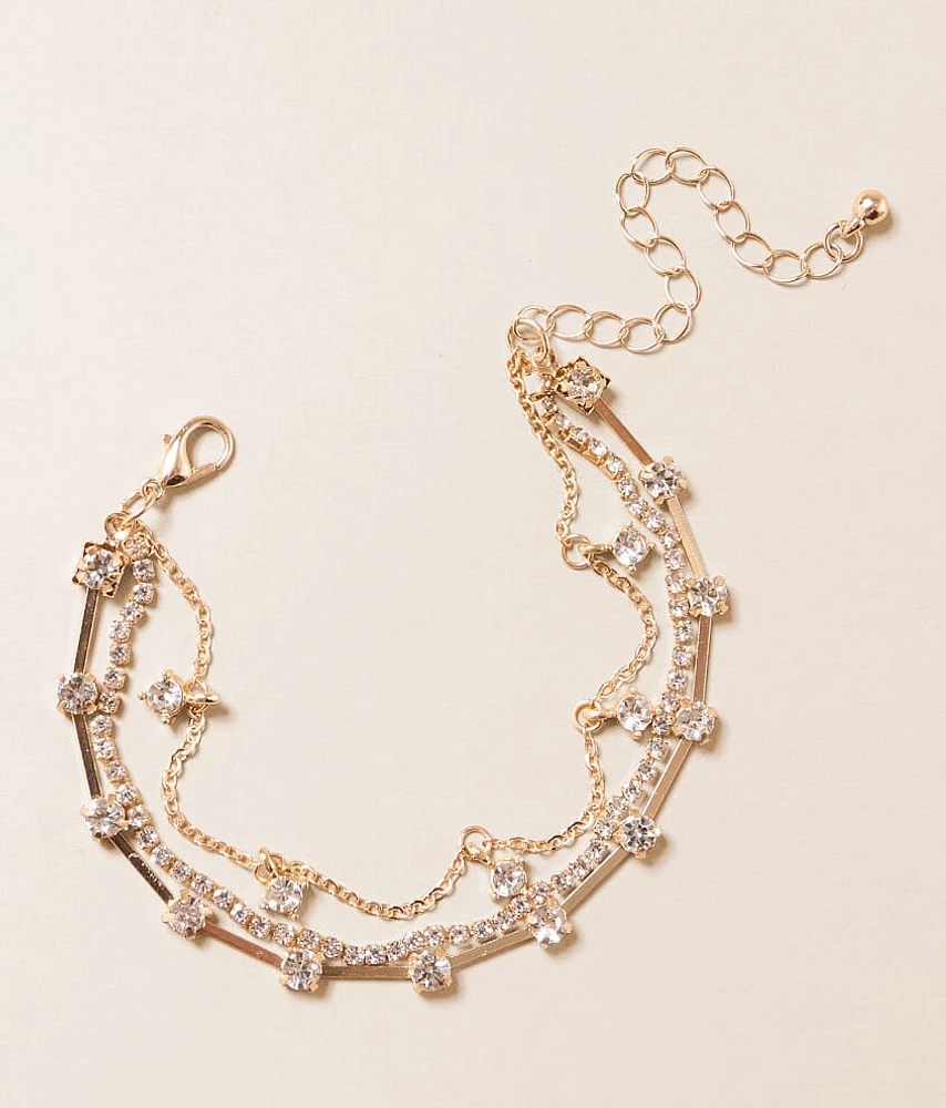 boutique by BKE Glitz Bracelet