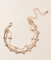 boutique by BKE Glitz Bracelet