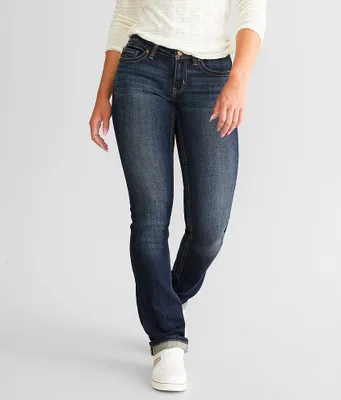 BKE Stella Straight Stretch Cuffed Jean