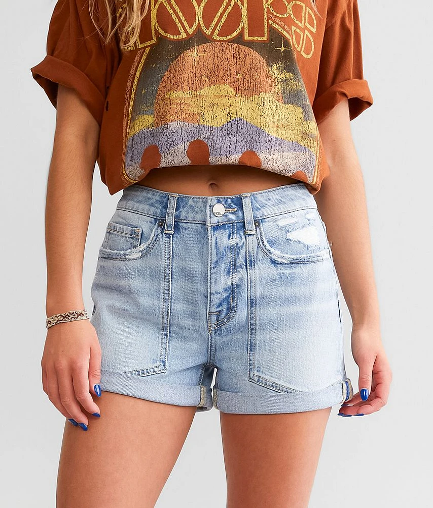 Billie Stretch Cuffed Short
