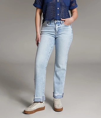 BKE Gabby Cropped Straight Stretch Cuffed Jean