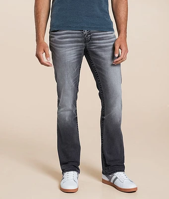 Buckle Black Vintage Three Boot Stretch Jean