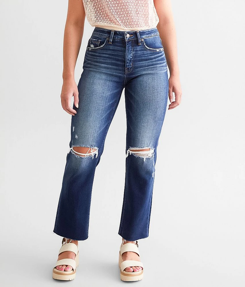 Fit No. 93 Cropped Straight Stretch Jean