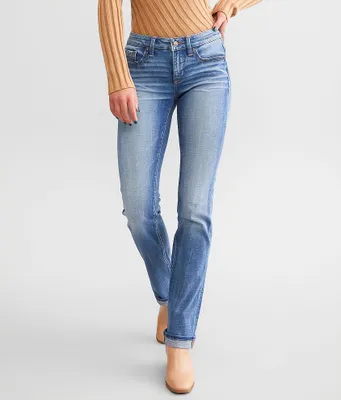 Buckle Black Fit No. Straight Stretch Cuffed Jean