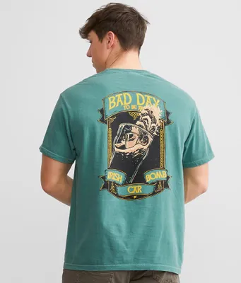 Old Row Bad Day To Be An Irish Car Bomb T-Shirt