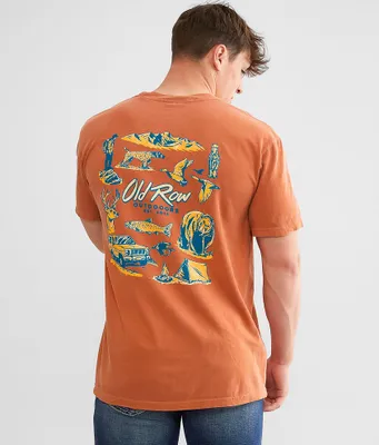 Old Row Outdoors Icons T-Shirt