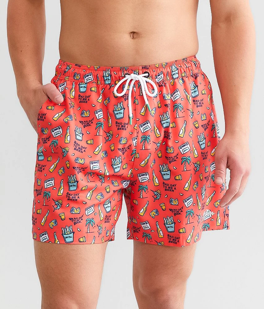 Old Row Tropical Cooler Stretch Swim Trunks