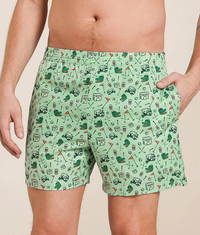 Old Row Gator Golf Stretch Swim Trunks