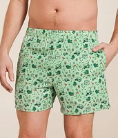 Old Row Gator Golf Stretch Swim Trunks