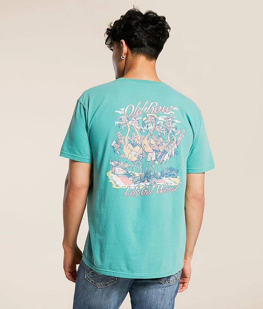 Old Row Flamingos T-Shirt