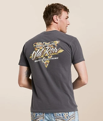 Old Row Camo Retro Triangle T-Shirt