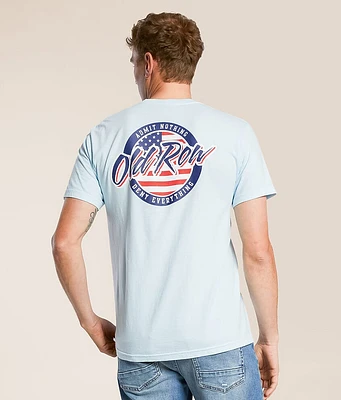 Old Row Circle Logo USA T-Shirt