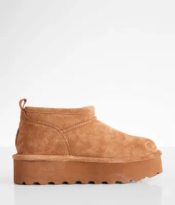 Bearpaw Retro Super Shorty Platform Leather Ankle Boot