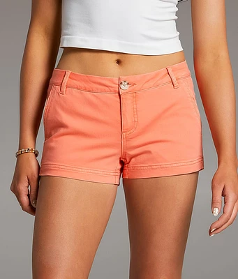 BKE Stella Mid-Rise Stretch Short