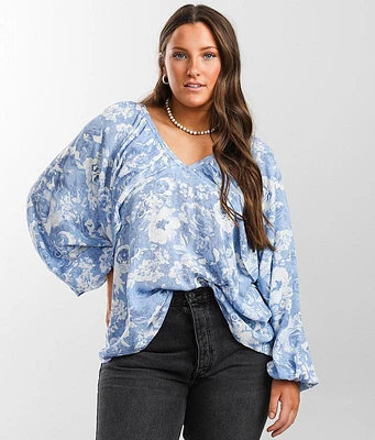 Daytrip Floral Print Top