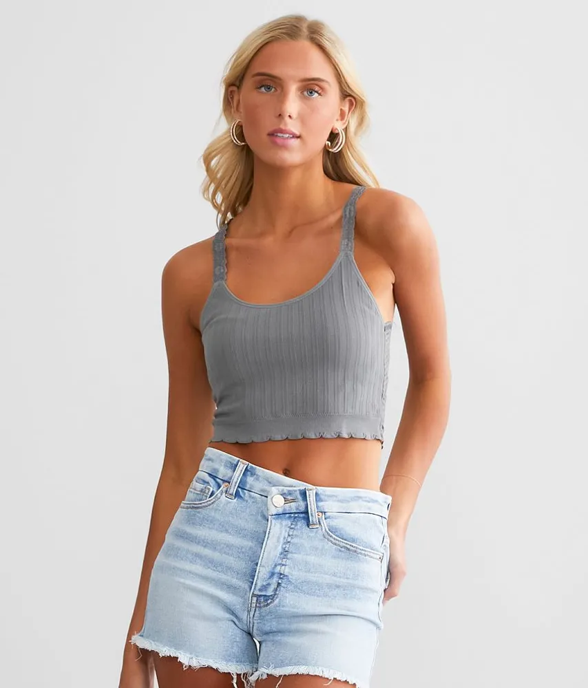 BKEssentials Ribbed Full Coverage Bralette