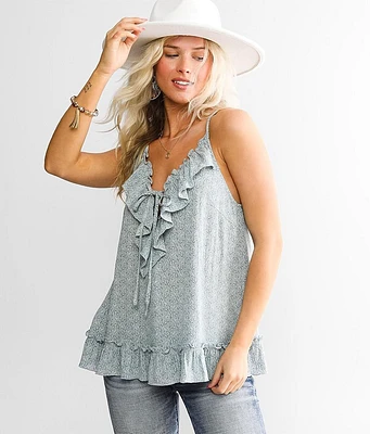 Daytrip Ruffled Tank Top