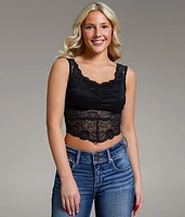 BKE core Sweetheart Lace Bralette