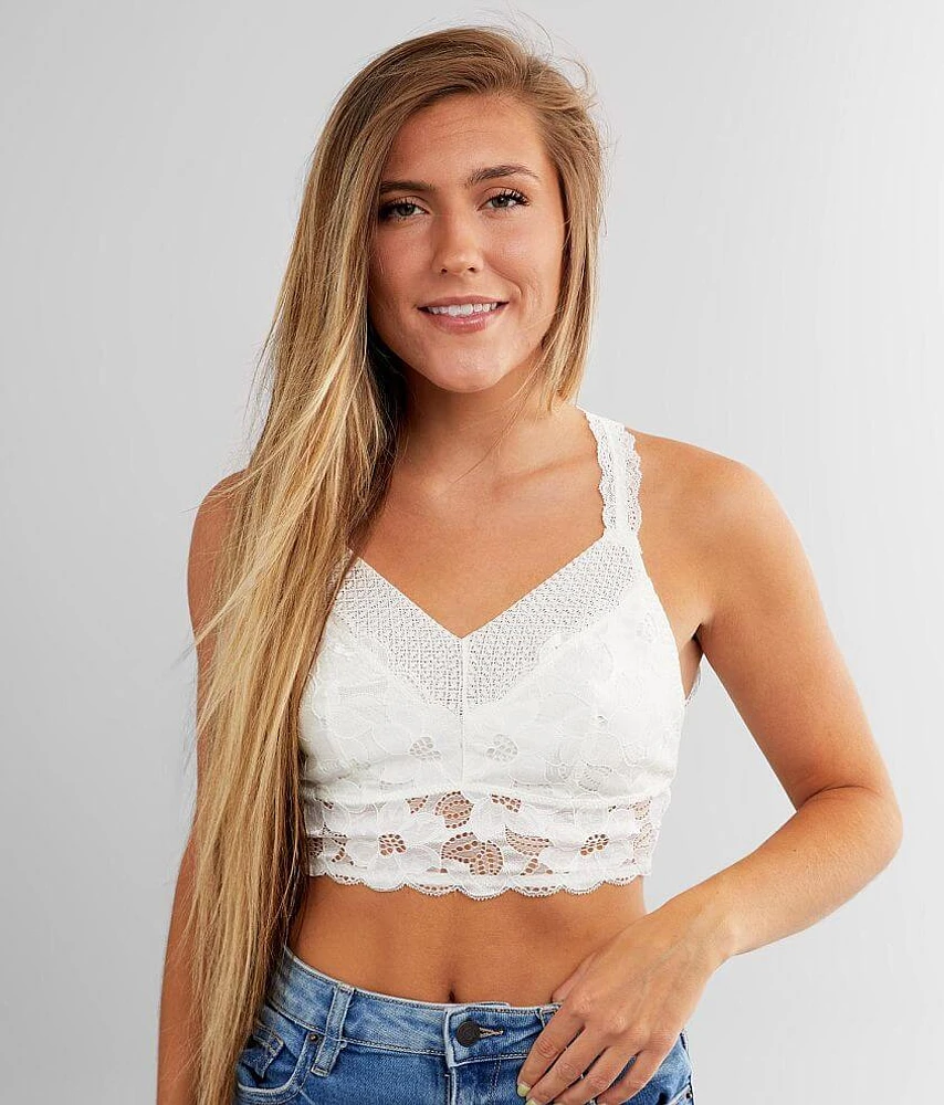 Floral Lace Full Coverage Bralette