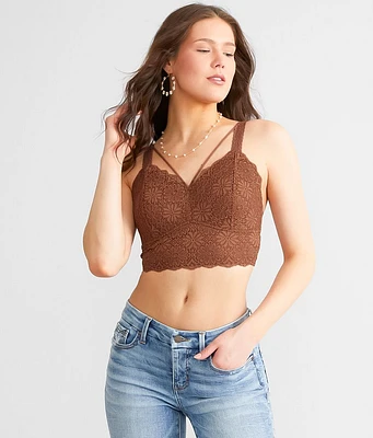 BKEssentials Floral Lace Full Coverage Bralette