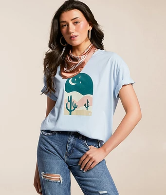 LIV Outdoor Desert Twilight Oversized T-Shirt