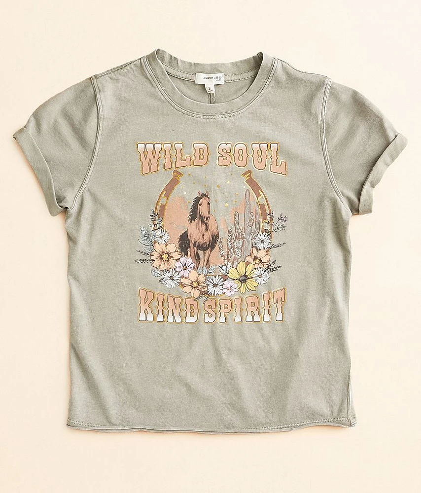 Girls - Wild Soul Kind Spirit T-Shirt