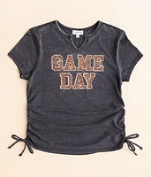 Girls - Modish Rebel Foiled Game Day T-Shirt