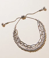 boutique by BKE Triple Chain Bracelet