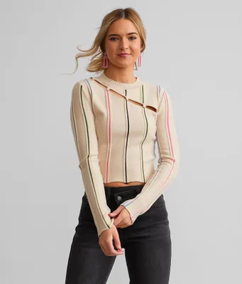 Willow & Root Ribbed Knit Sweater