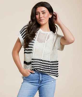 Blu Pepper Striped Sweater