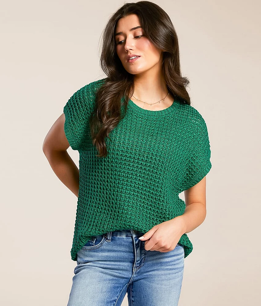 Blu Pepper Back Tie Sweater