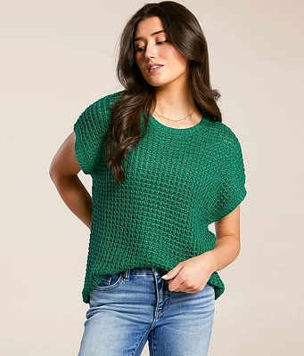 Blu Pepper Back Tie Sweater