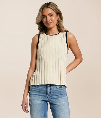 Blu Pepper Open Back Tie Tank Top