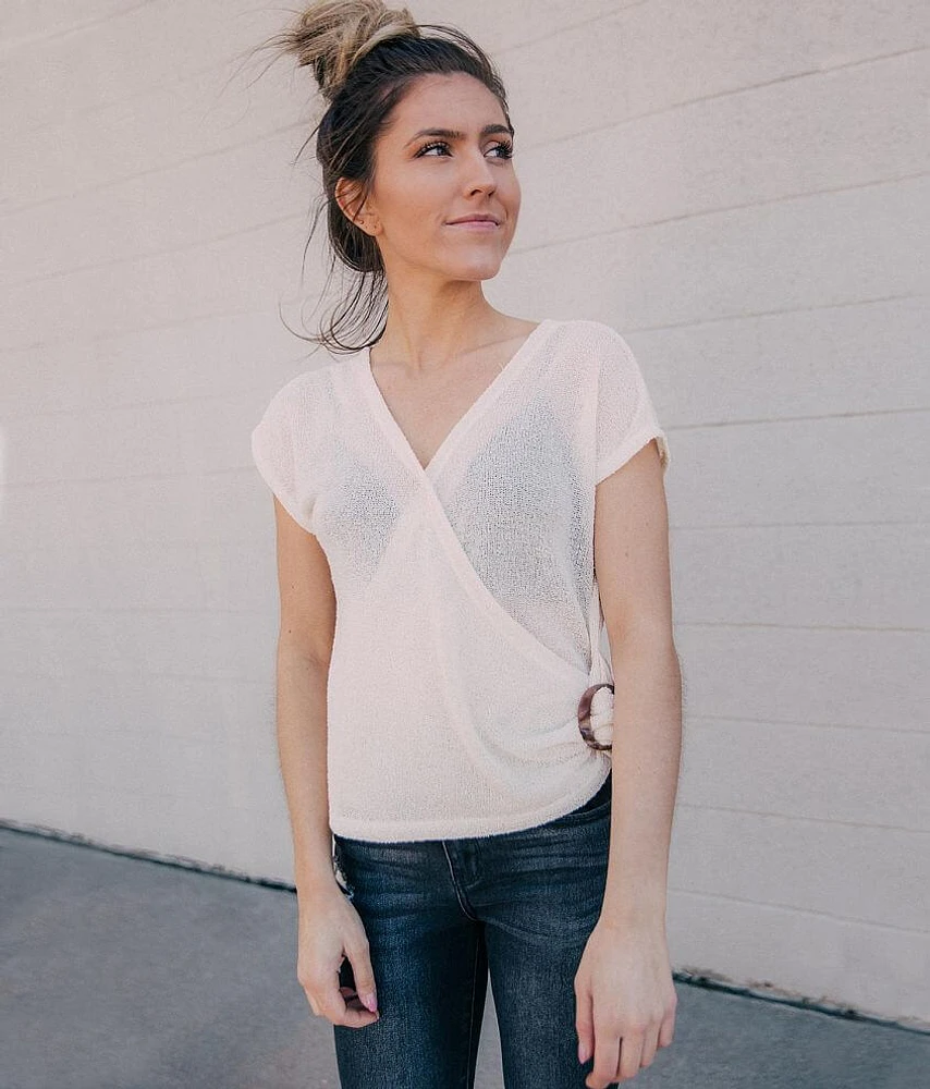 Double Surplice Top