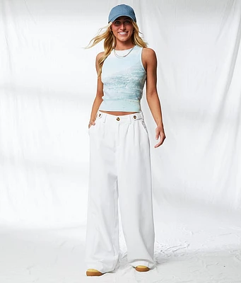 33 Coastal High Rise Wide Leg Trouser Pant