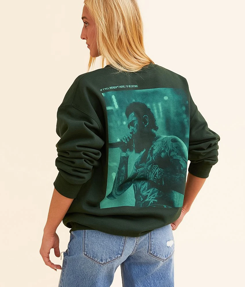 Austin Post Malone Oversized Band Pullover