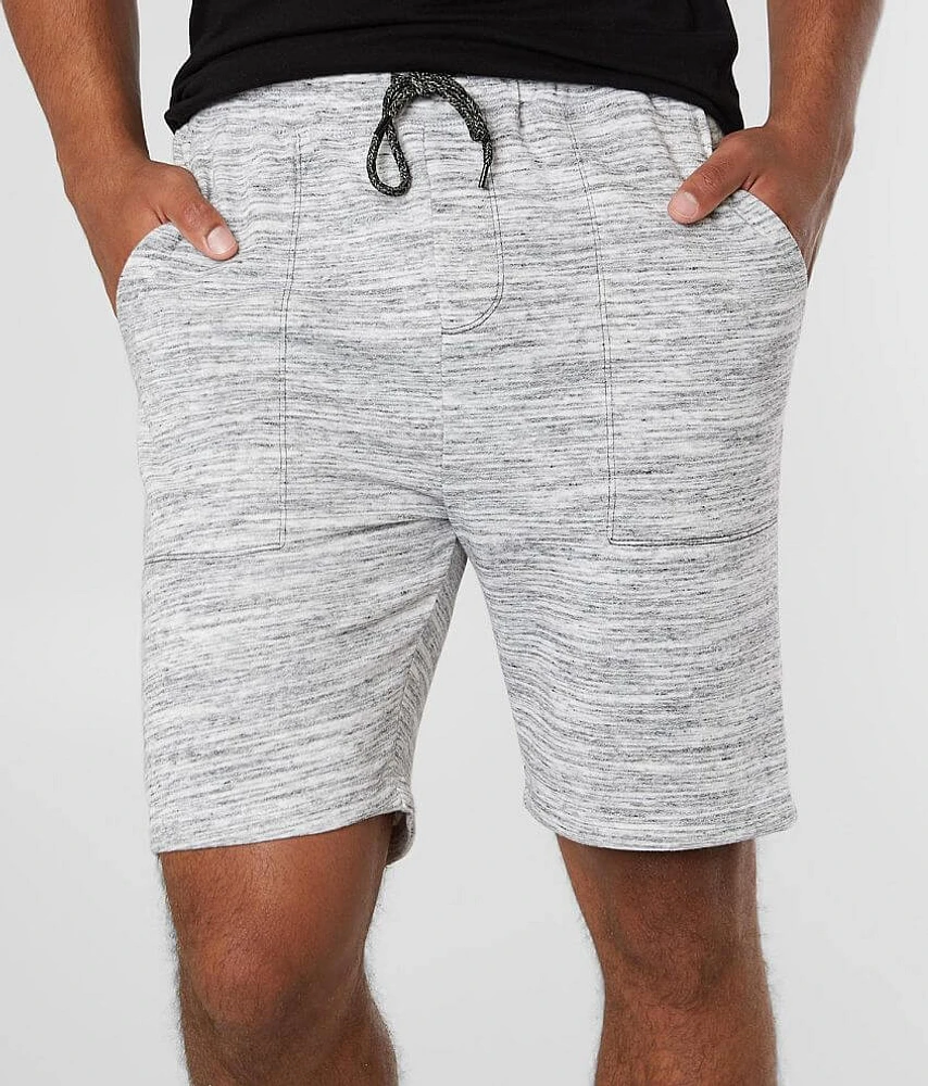 Marled Knit Short