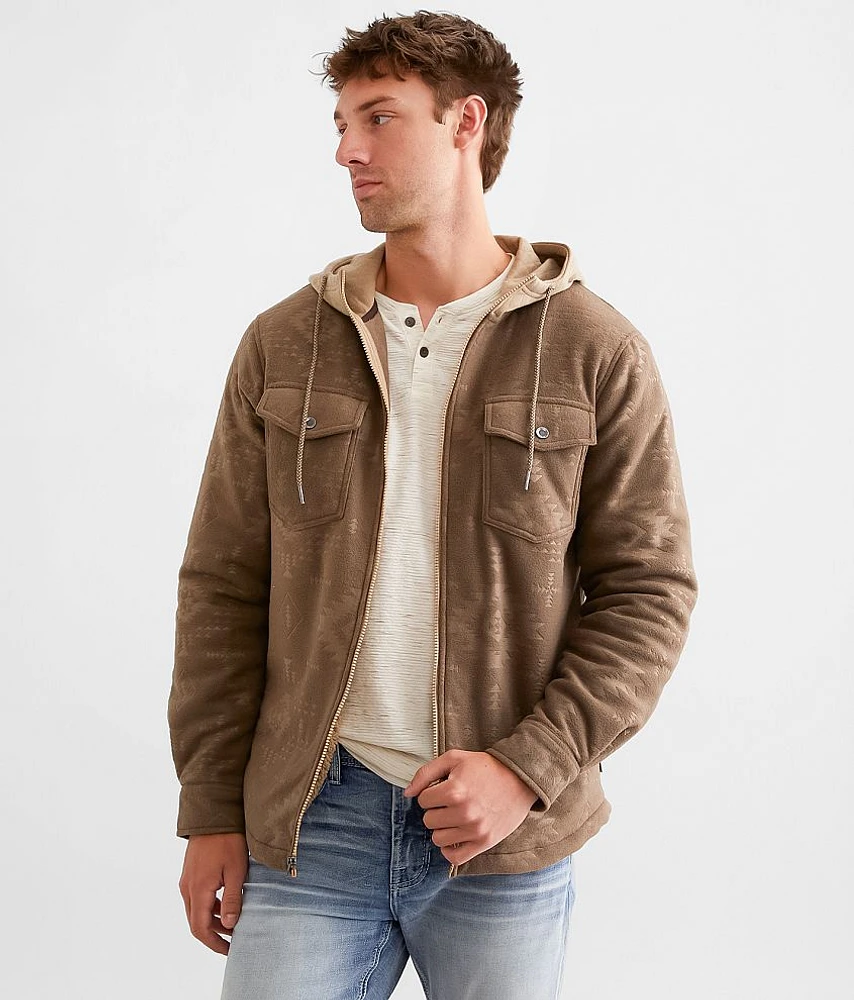 Southwestern Hooded Shacket