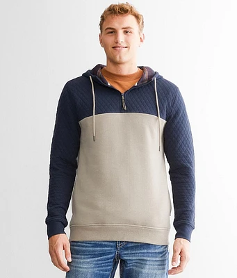 Departwest Quarter Zip Hooded Sweatshirt
