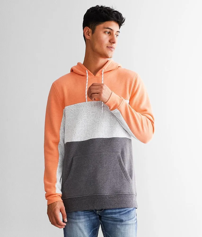 Color Block Hooded Sweatshirt