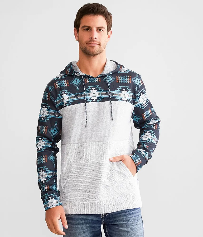 Southwest Tri Block Hooded Sweatshirt