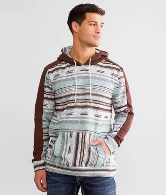 Departwest Southwestern Striped Hoodie
