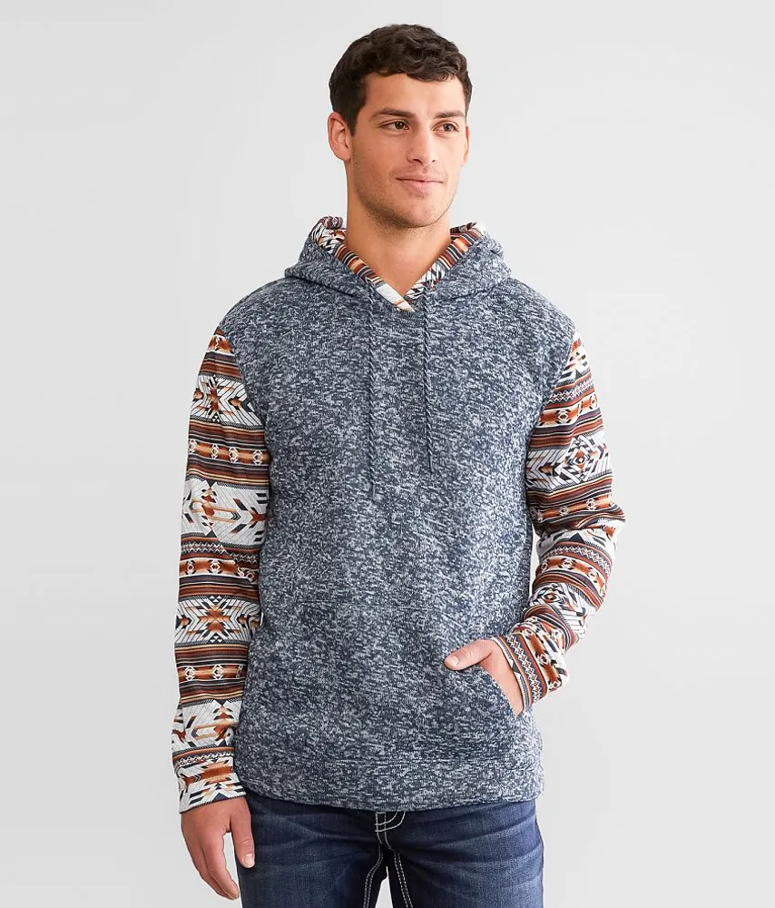 Departwest Southwestern Pieced Hoodie