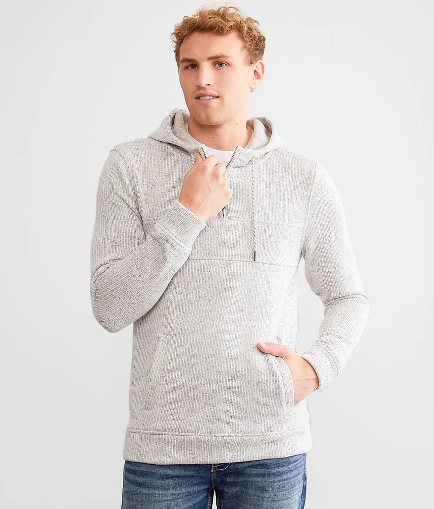 Departwest Cozy Quarter Zip Hooded Sweatshirt