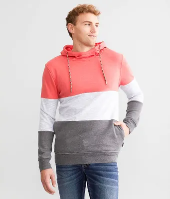 Departwest Color Block Hooded Sweatshirt
