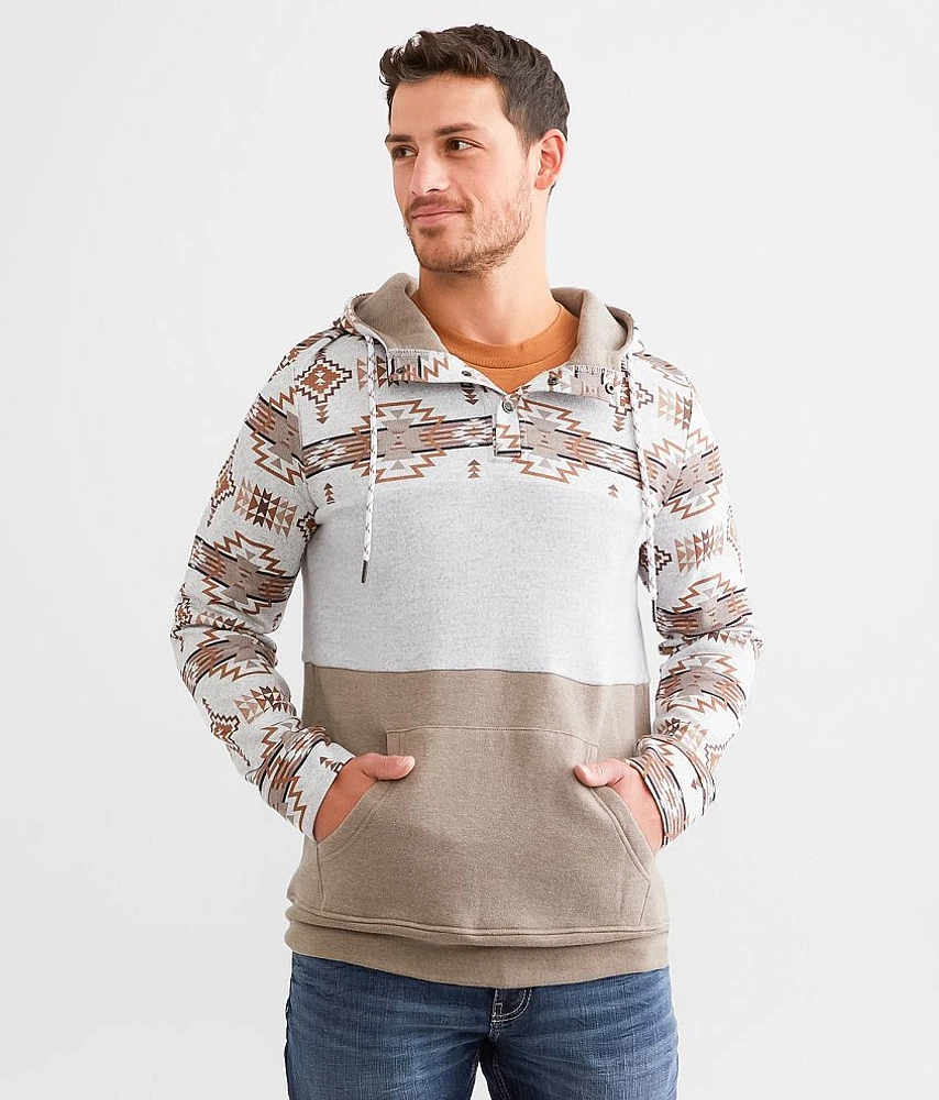 Southwestern Henley Hoodie