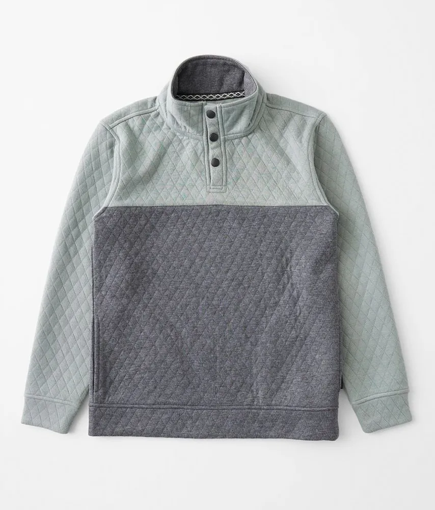 Boys - Quilted Henley Pullover