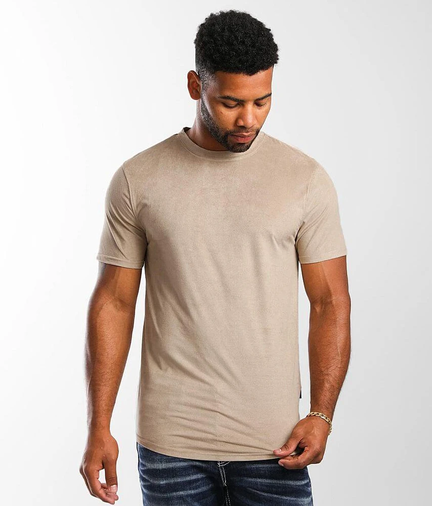 Faux Suede T-Shirt