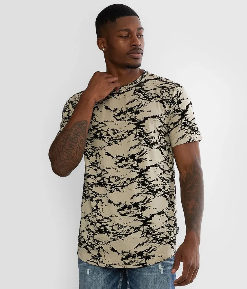 Marble Flocked T-Shirt