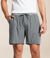 BURLEBO Grizzly Camo Athletic Performance Stretch Short